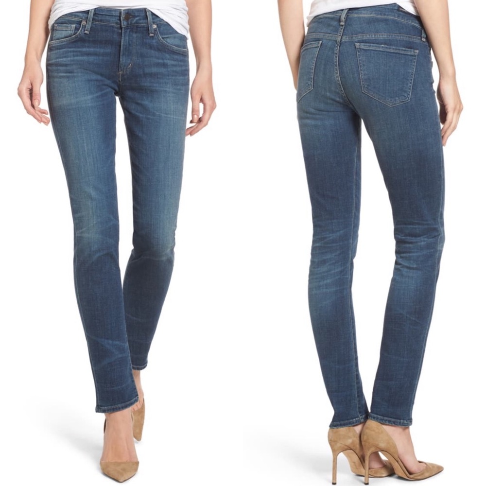 Citizens Of Humanity Blue Skinny Jeans